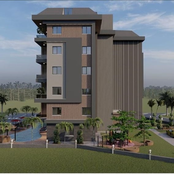 Две квартиры планировки 2+1 в Джикджилли, 105 кв.м. фото 2