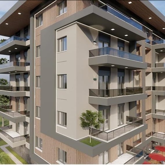 Две квартиры планировки 2+1 в Джикджилли, 105 кв.м. фото 3