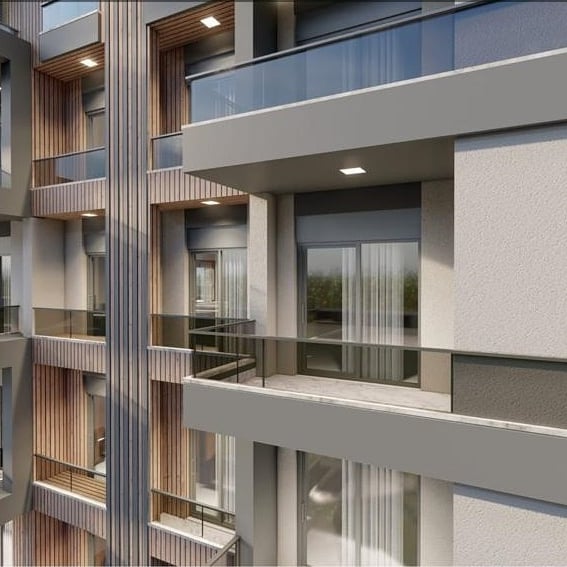 Две квартиры планировки 2+1 в Джикджилли, 105 кв.м. фото 6