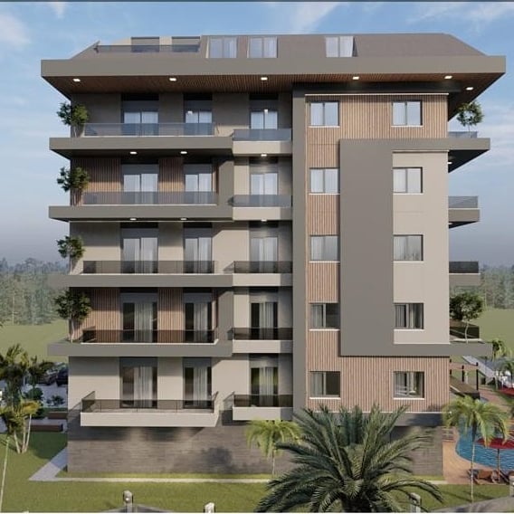 Две квартиры планировки 2+1 в Джикджилли, 105 кв.м. фото 7