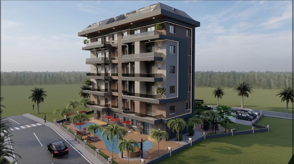 Две квартиры планировки 2+1 в Джикджилли, 105 кв.м. фото 9