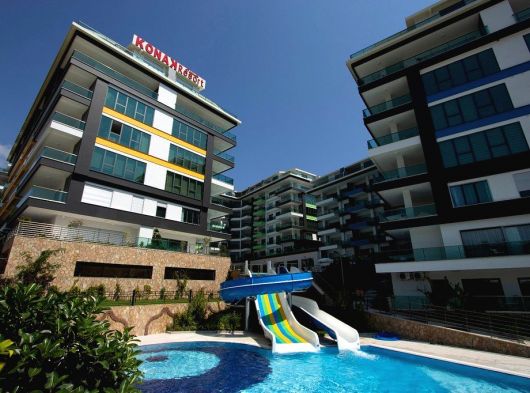 Apartment 1+1 in a luxury complex in Kargicak, 68 m2 фото 38