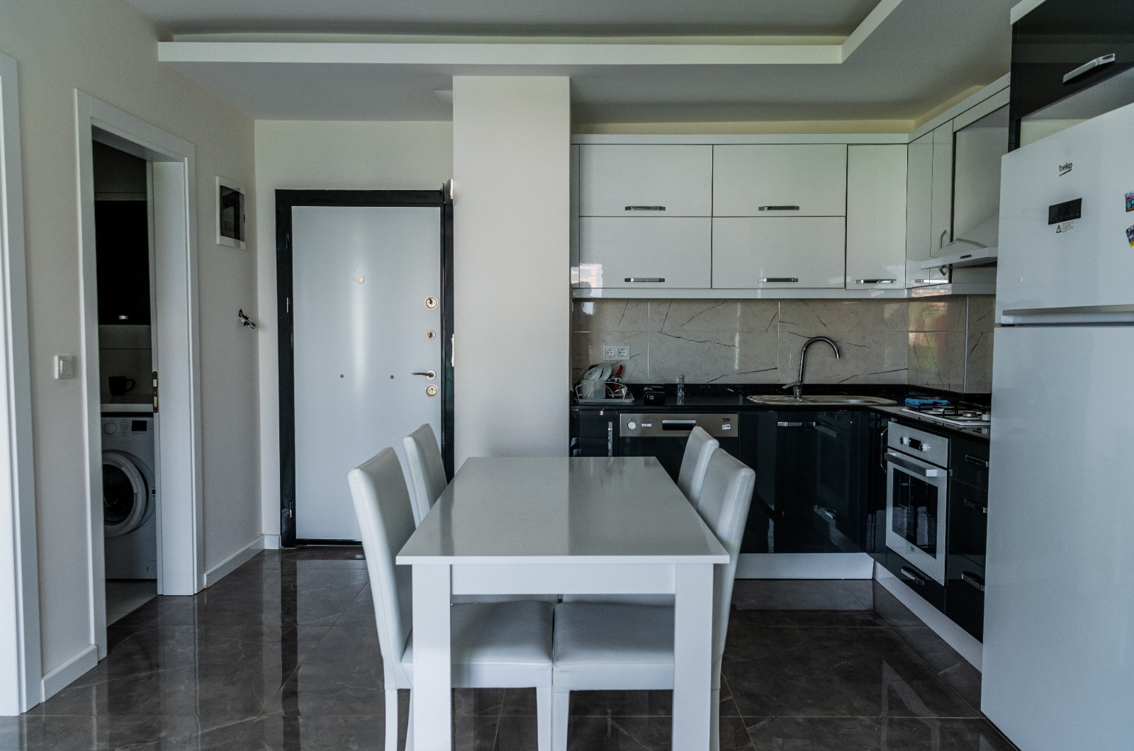 Квартира 1+1, с мебелью в Махмутларе 400 метров от моря, 50 кв.м. фото 11