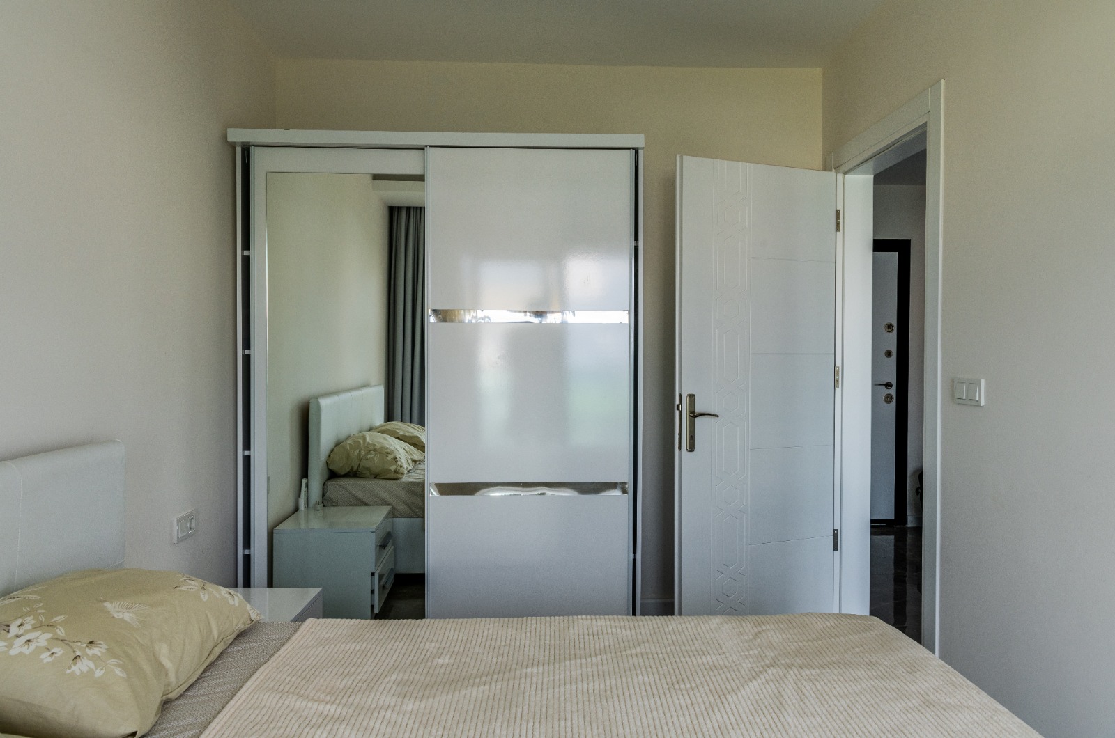 Квартира 1+1, с мебелью в Махмутларе 400 метров от моря, 50 кв.м. фото 16