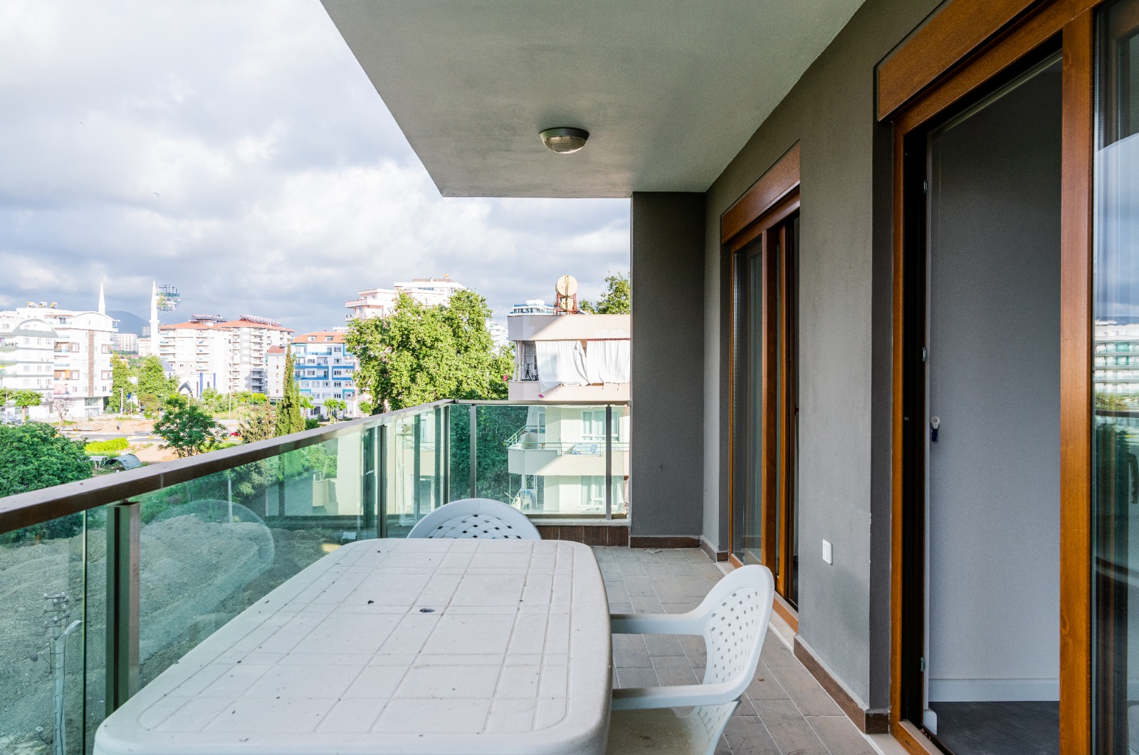 Квартира 1+1, с мебелью в Махмутларе 400 метров от моря, 50 кв.м. фото 18