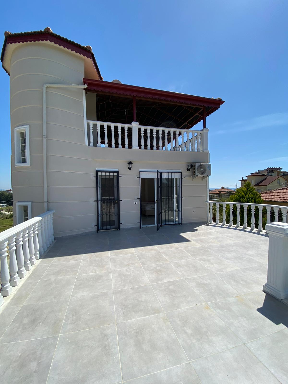 Detached villa 4+1 with sea views and a private pool in Avsallar, 250 m2 фото 10