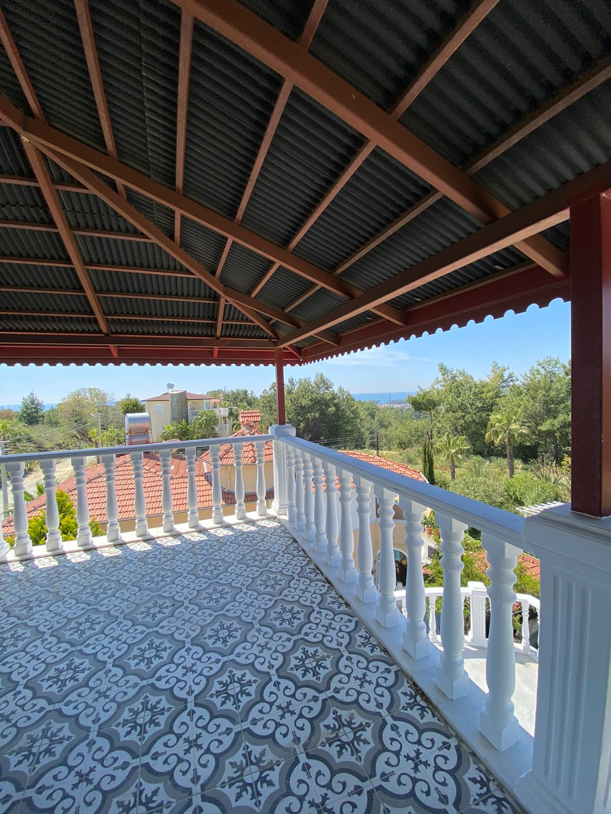 Detached villa 4+1 with sea views and a private pool in Avsallar, 250 m2 фото 21