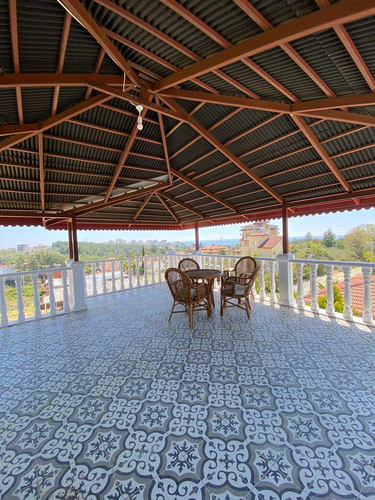 Detached villa 4+1 with sea views and a private pool in Avsallar, 250 m2 фото 29