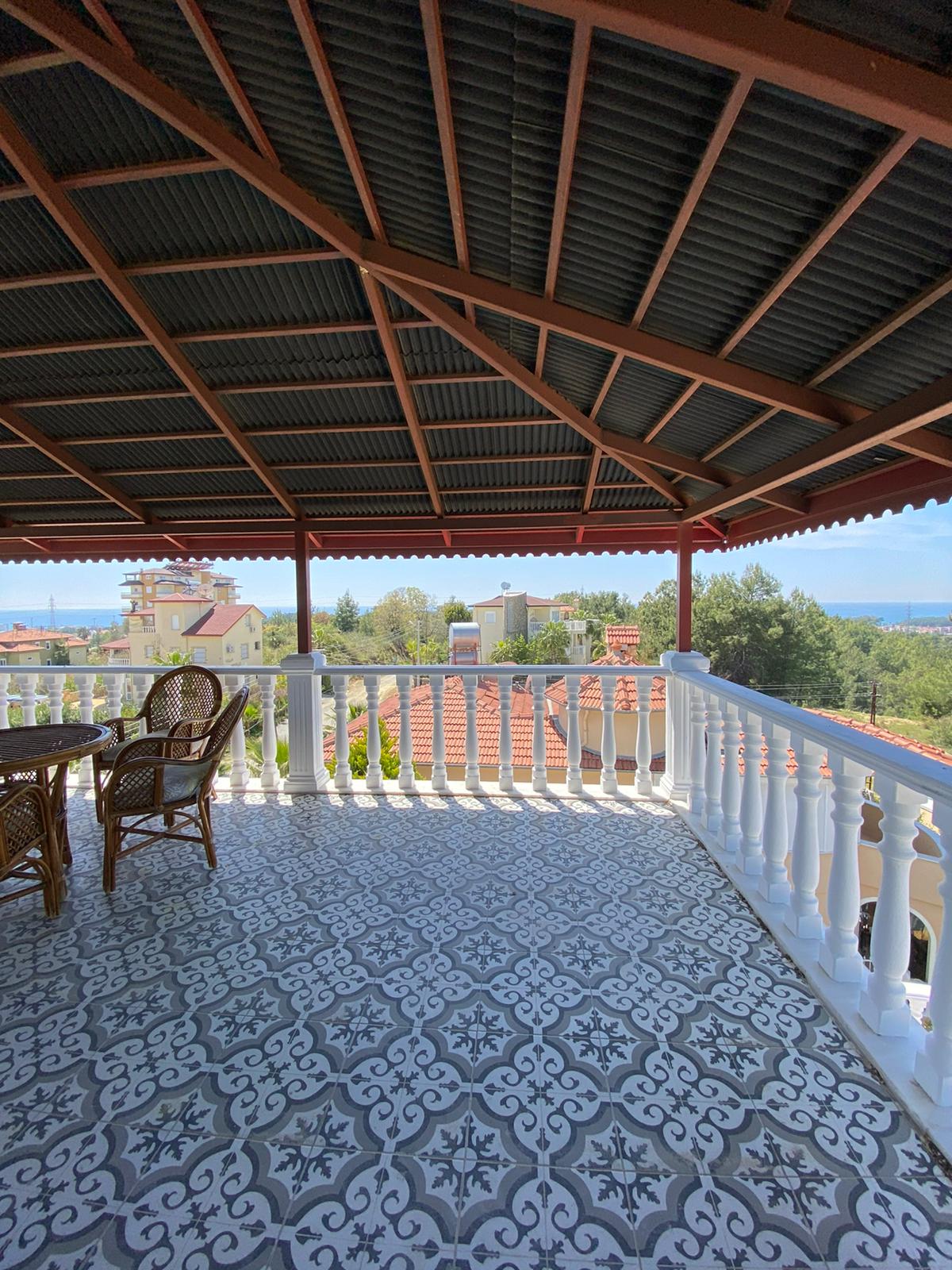 Detached villa 4+1 with sea views and a private pool in Avsallar, 250 m2 фото 32