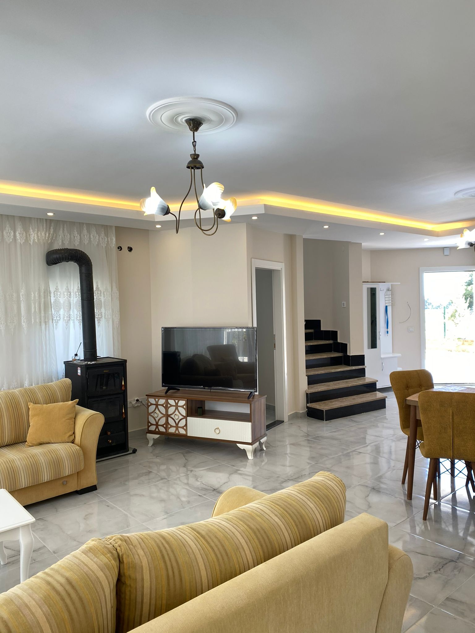 Detached villa 4+1 with sea views and a private pool in Avsallar, 250 m2 фото 35