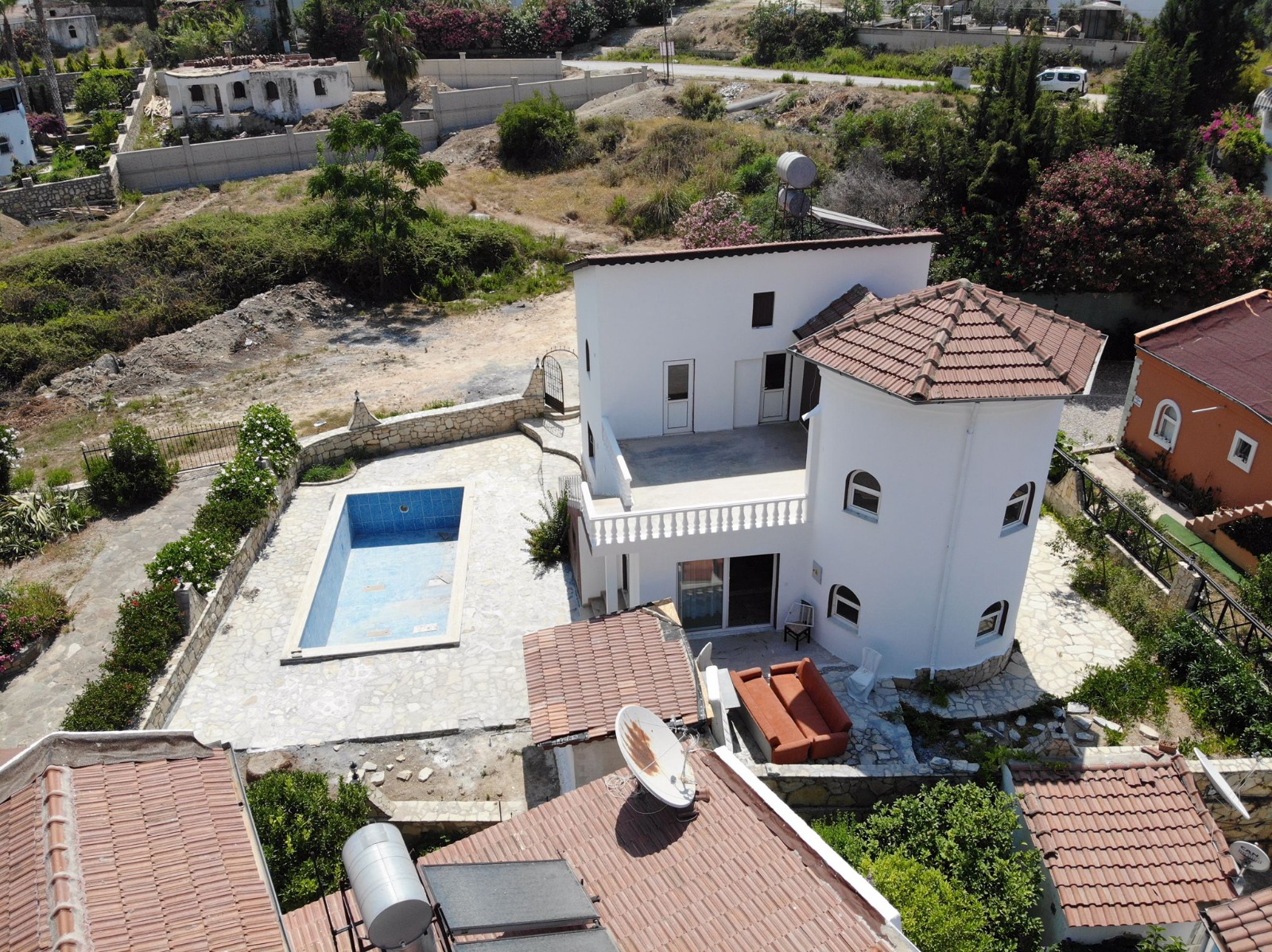 Villa 4+2 with a private pool in Avsallar, 240 m2. фото 26