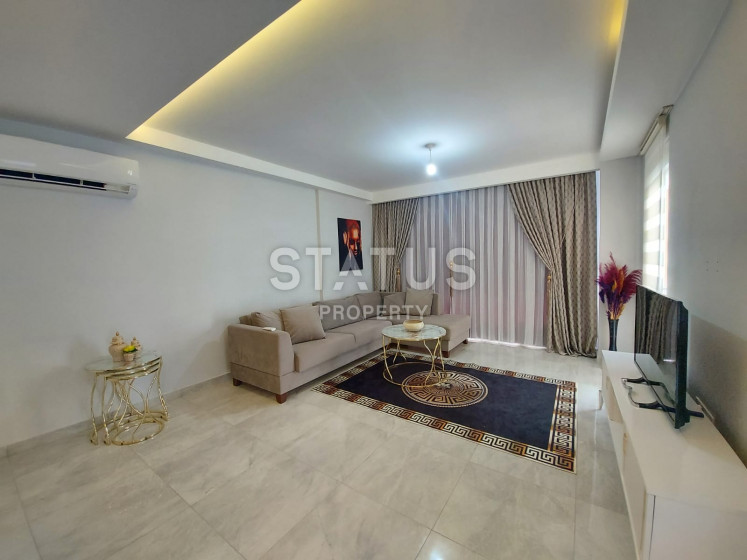 Апартаменты 1+1 с мебелью и техникой в Махмутларе, 75 кв м. фото 1