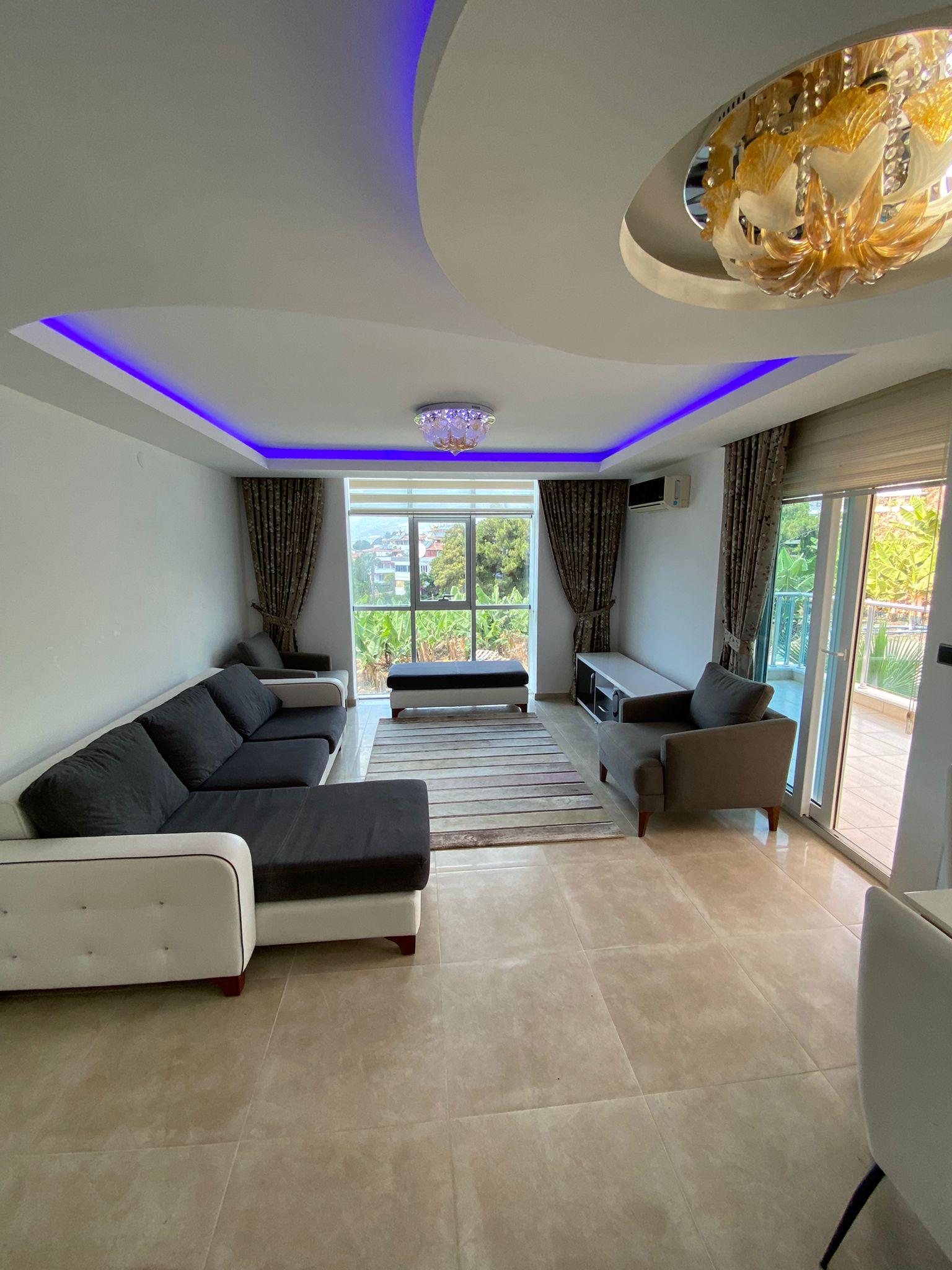 Апартаменты 2+1 – 105 кв м в районе Каргыджак с мебелью и техникой. фото 3