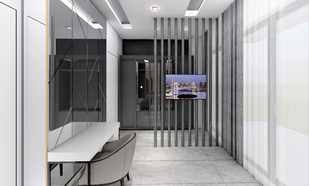 The project of luxury villas with garden plots of 226 m2 in Avsallar. фото 20