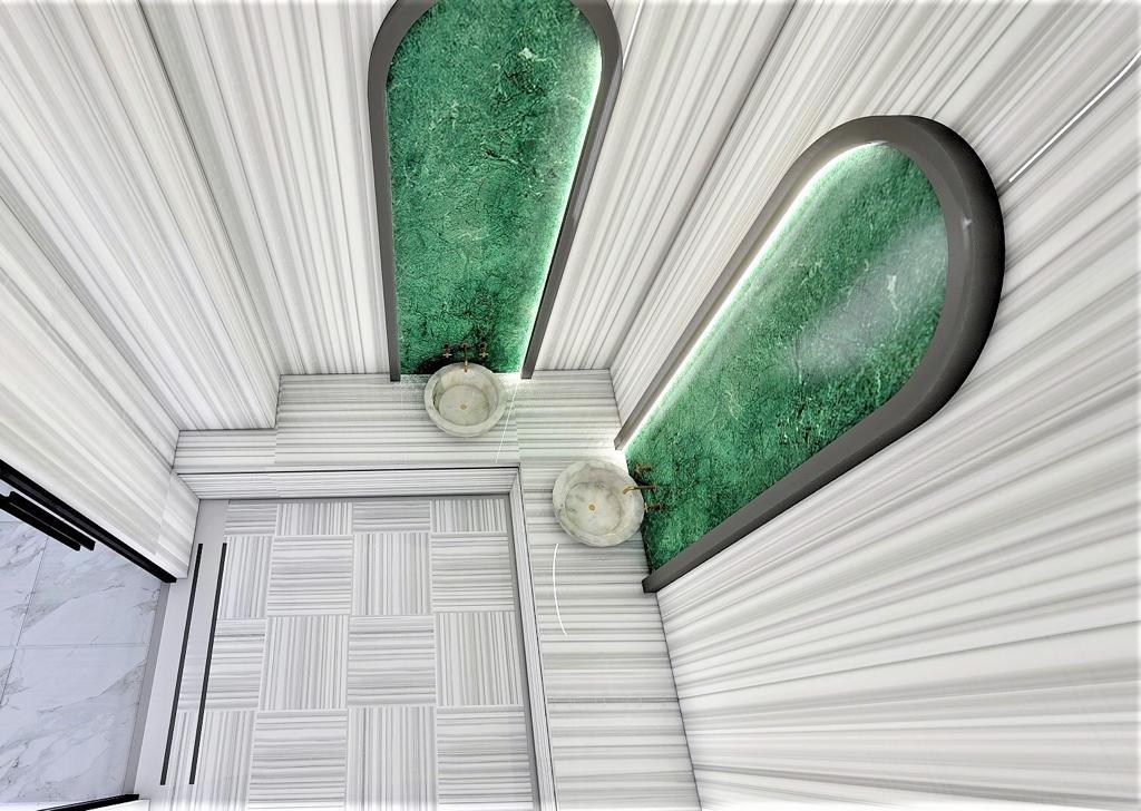 The project of luxury villas with garden plots of 226 m2 in Avsallar. фото 22