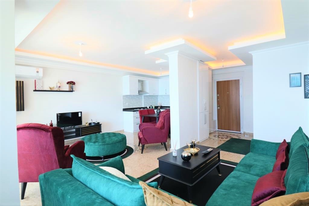 Меблированная квартира 2+1 с прямым видом на море на первой береговой линии. 100м.кв. фото 10