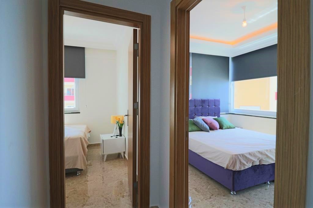 Меблированная квартира 2+1 с прямым видом на море на первой береговой линии. 100м.кв. фото 14