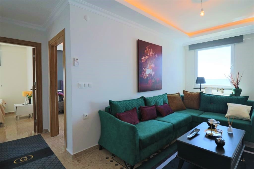 Меблированная квартира 2+1 с прямым видом на море на первой береговой линии. 100м.кв. фото 16