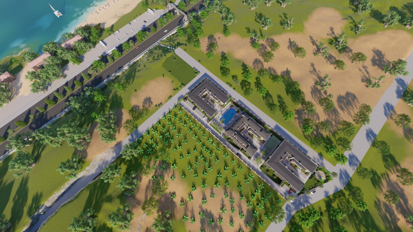 Проект премиум класса на этапе строительства в 150метрах от пляжа Инжекум, 138-150м.кв фото 5