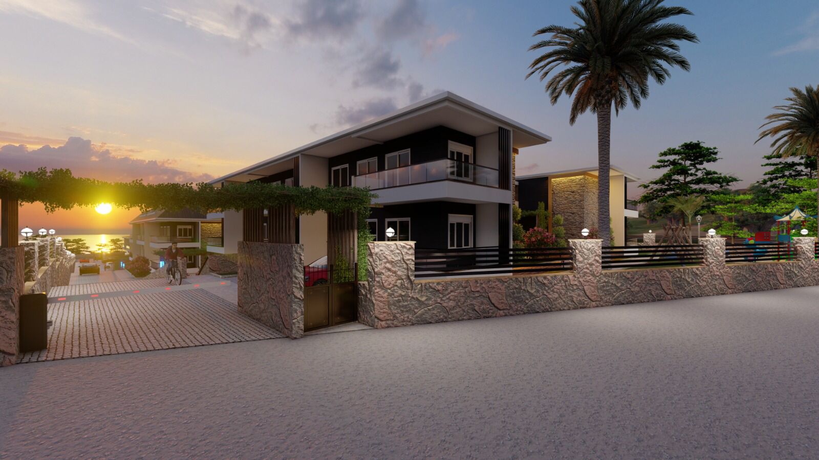 Проект премиум класса на этапе строительства в 150метрах от пляжа Инжекум, 138-150м.кв фото 10