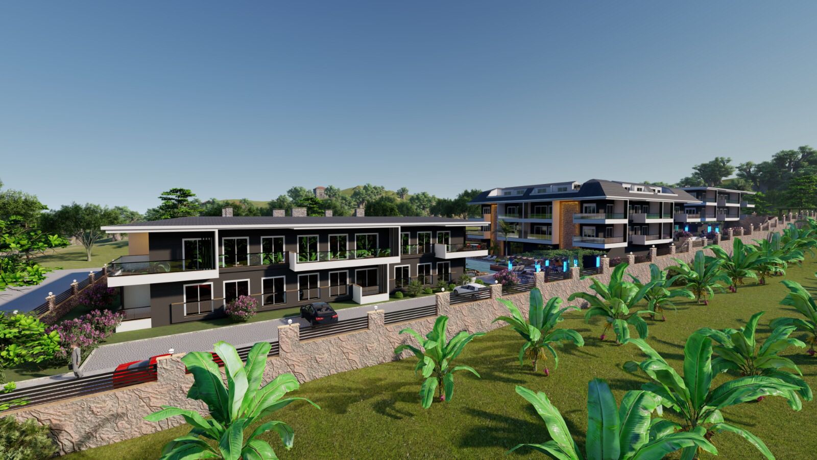 Проект премиум класса на этапе строительства в 150метрах от пляжа Инжекум, 138-150м.кв фото 11