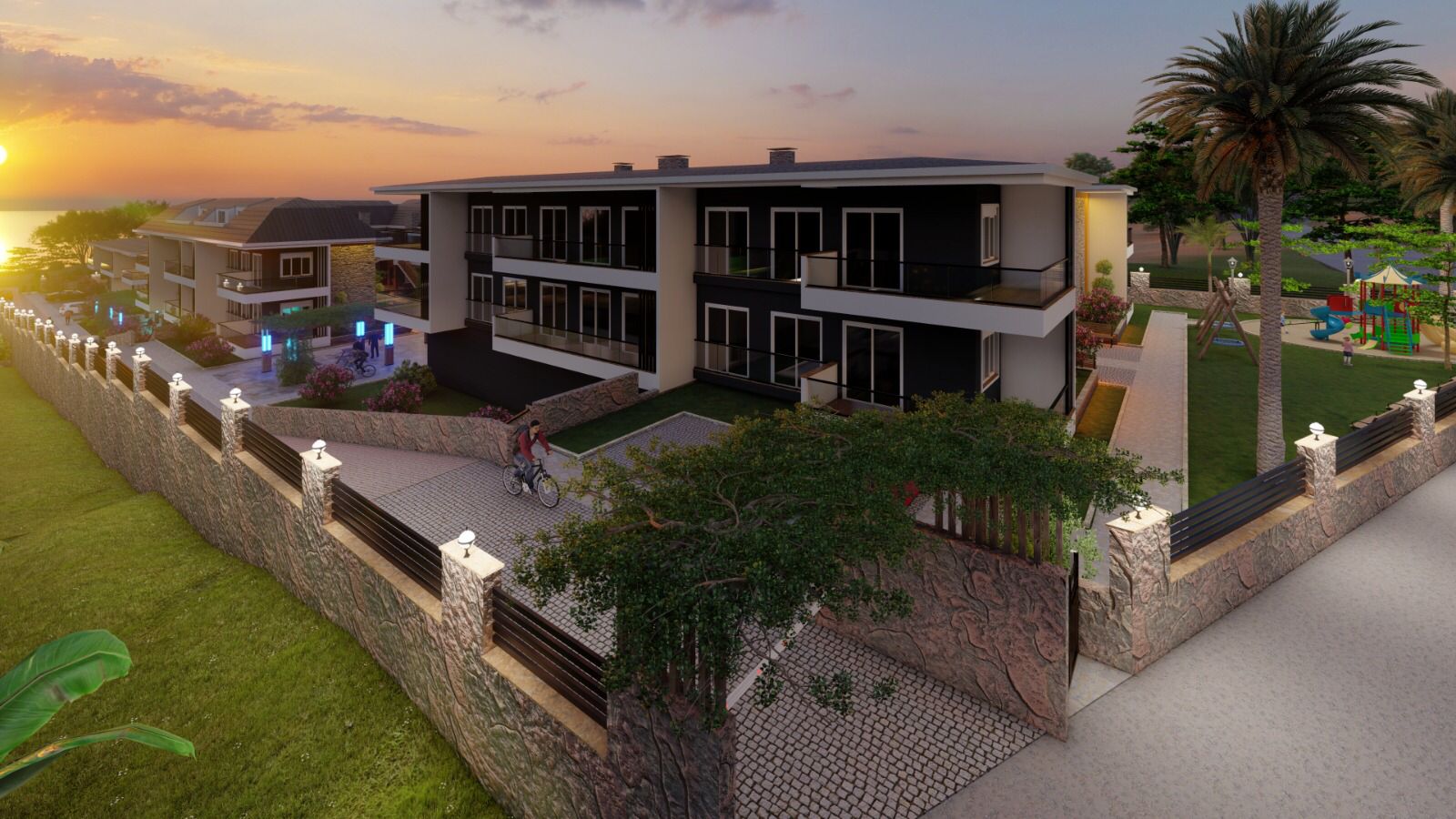 Проект премиум класса на этапе строительства в 150метрах от пляжа Инжекум, 138-150м.кв фото 12