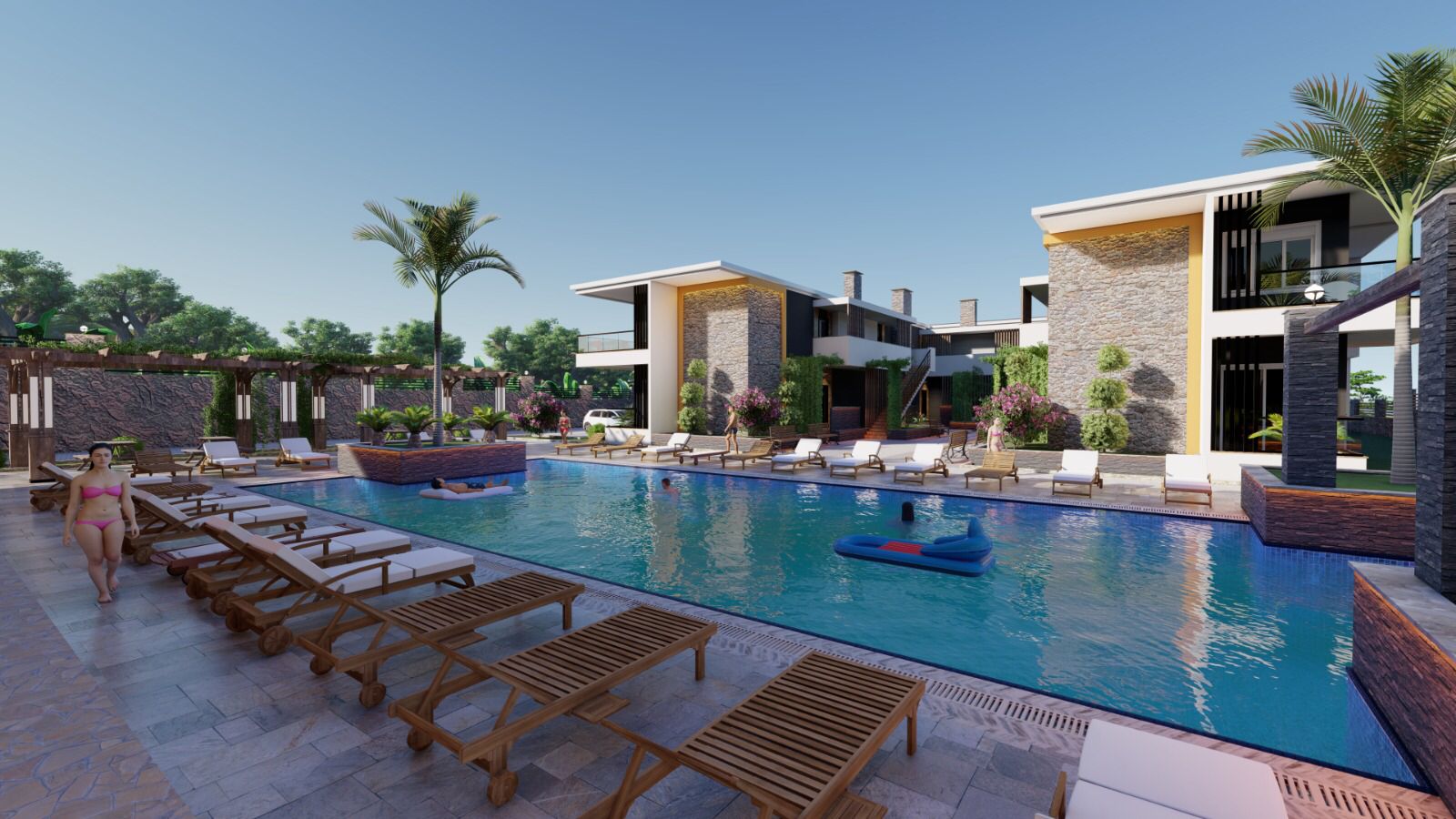 Проект премиум класса на этапе строительства в 150метрах от пляжа Инжекум, 138-150м.кв фото 22