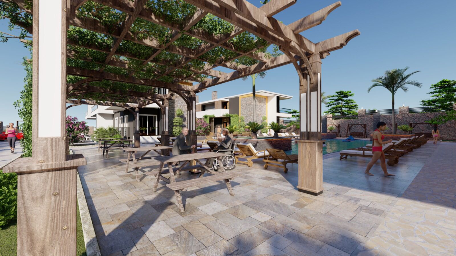 Проект премиум класса на этапе строительства в 150метрах от пляжа Инжекум, 138-150м.кв фото 24