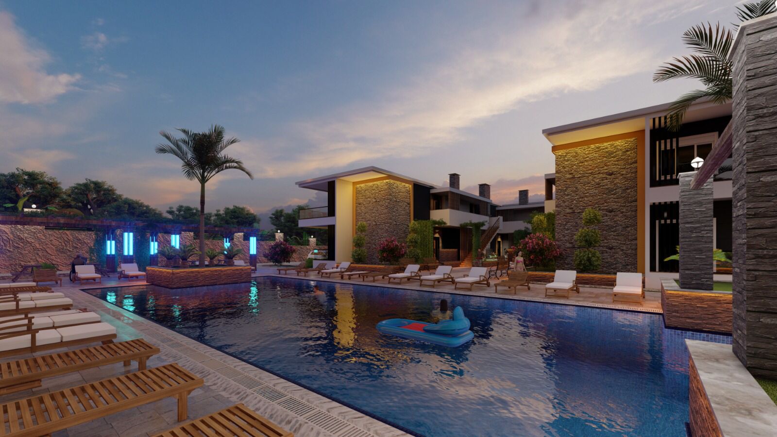 Проект премиум класса на этапе строительства в 150метрах от пляжа Инжекум, 138-150м.кв фото 25