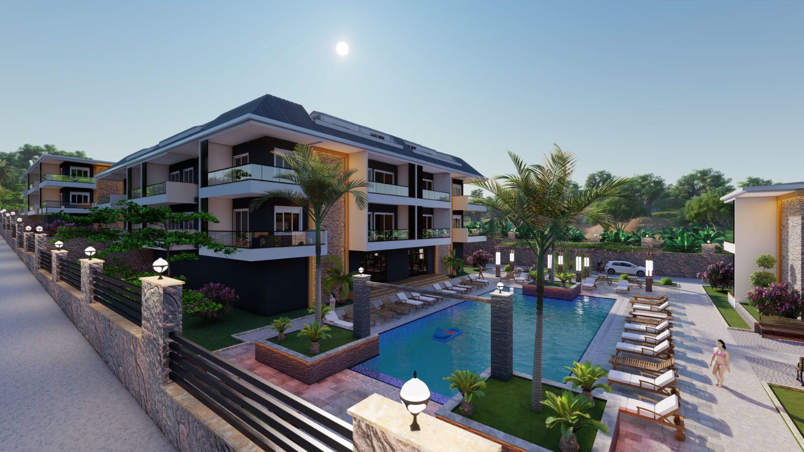 Проект премиум класса на этапе строительства в 150метрах от пляжа Инжекум, 138-150м.кв фото 27