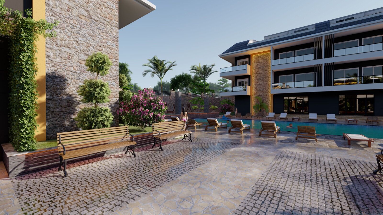 Проект премиум класса на этапе строительства в 150метрах от пляжа Инжекум, 138-150м.кв фото 32