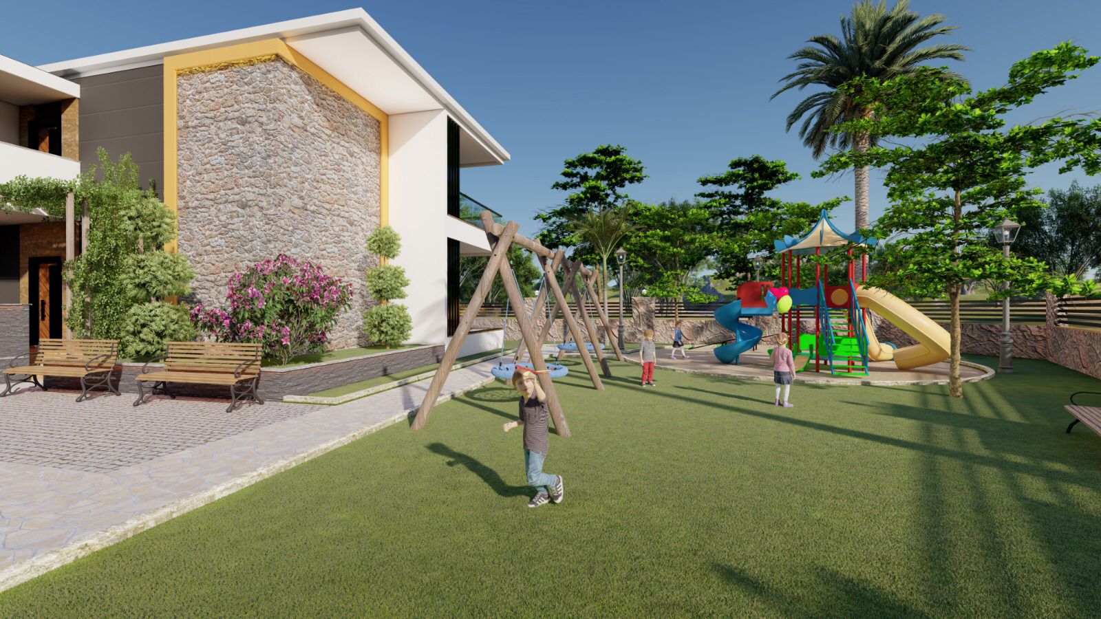 Проект премиум класса на этапе строительства в 150метрах от пляжа Инжекум, 138-150м.кв фото 34