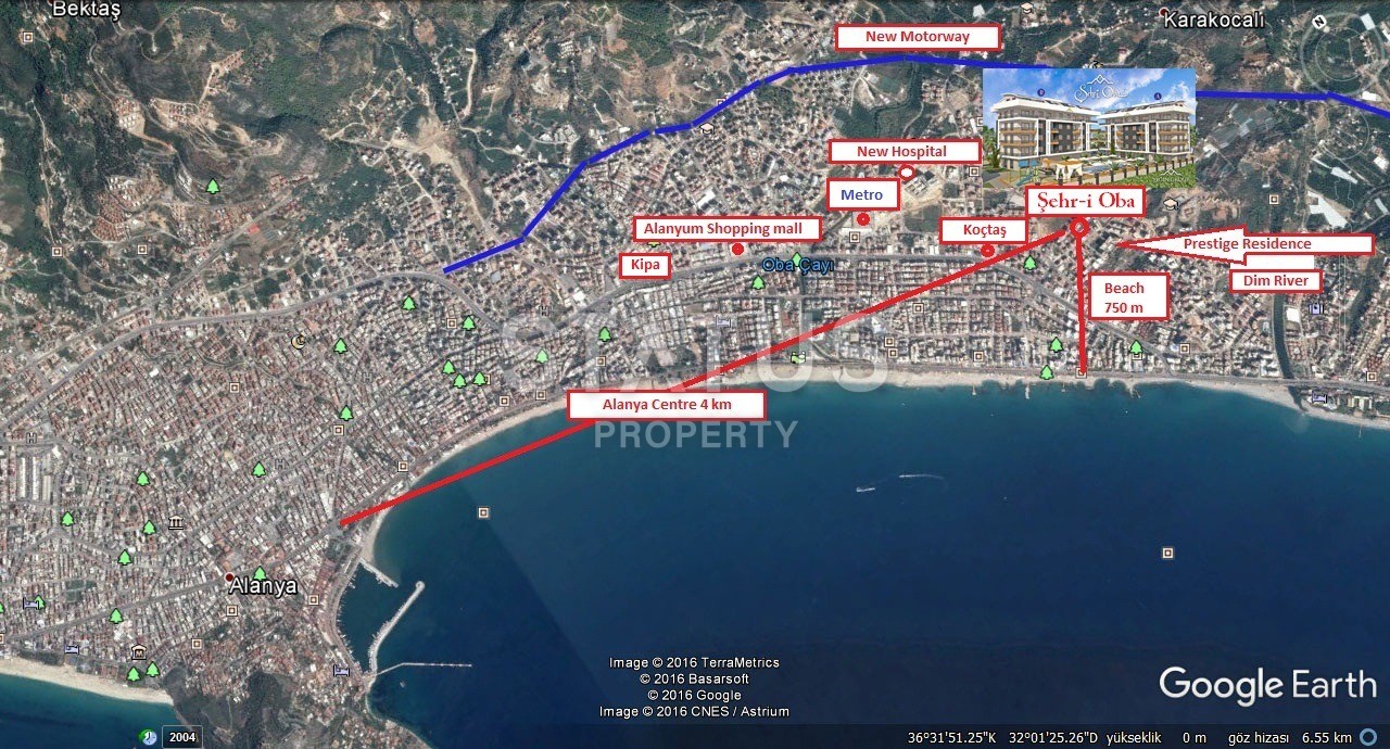 Шикарный проект с апартаментами различных планировок в районе Оба, с без % рассрочкой платежа фото 7