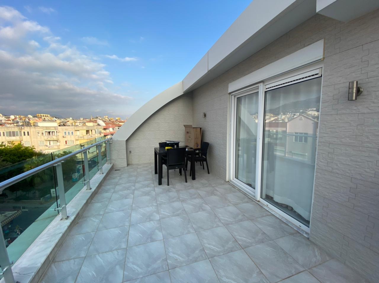 Penthouse 4+1 in an excellent complex on Cleopatra, 220 m2 фото 10