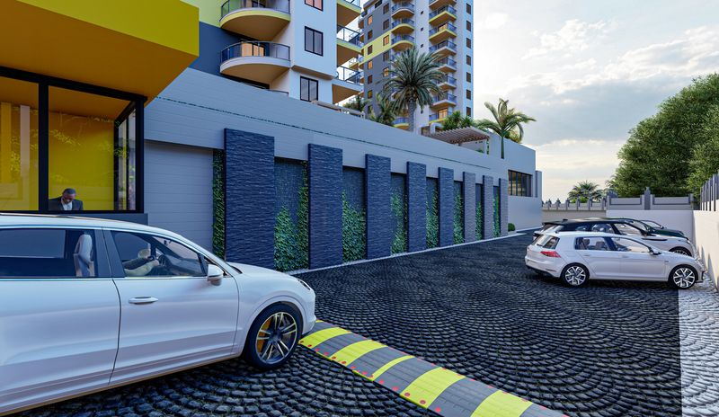 Новый проект на этапе строительства в Махмутларе, выгодные инвестиции! 54-164 м2 фото 27