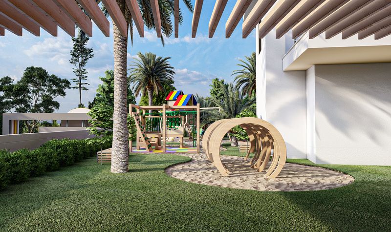 Новый проект на этапе строительства в Махмутларе, выгодные инвестиции! 54-164 м2 фото 29