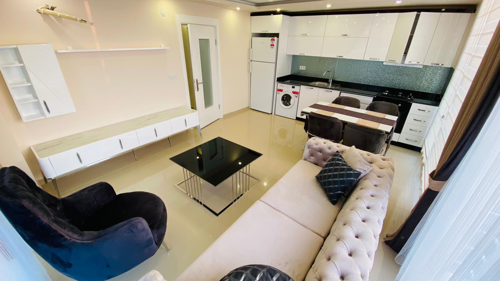 One-bedroom apartment with new furniture in Mahmutlar, 65 m2 фото 8