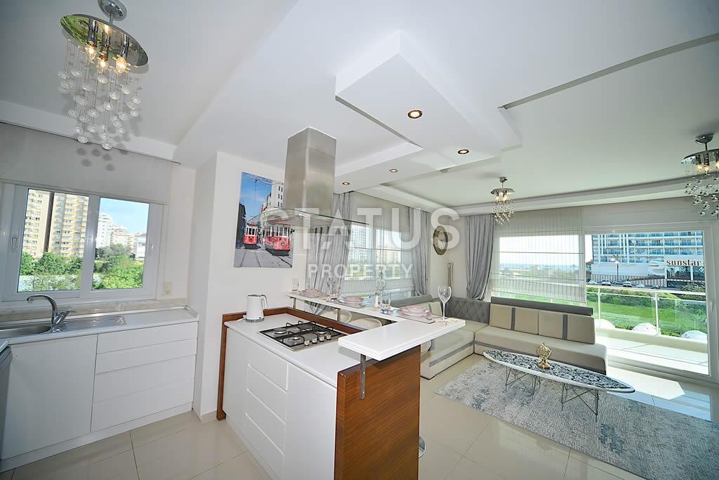 Апартаменты с шикарной мебелью с частичным видом на море! Супер цена! 105 кв.м. фото 10