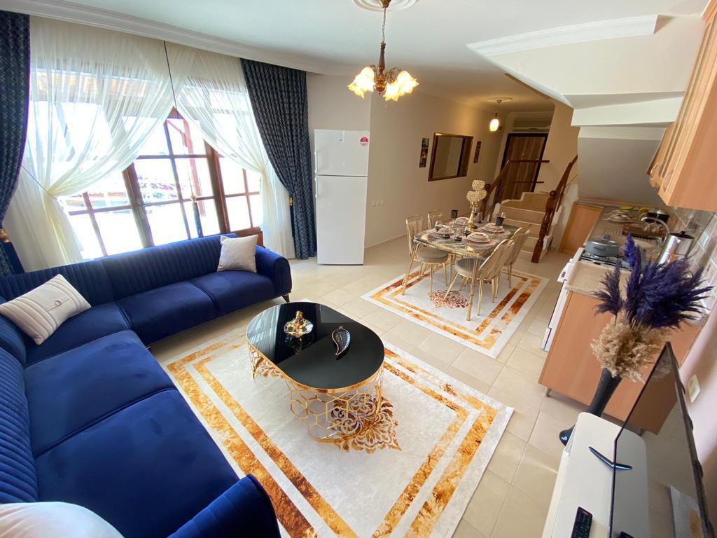 Апарт – вилла 2+1 с новой мебелью и видом на море, 125 м2 фото 7