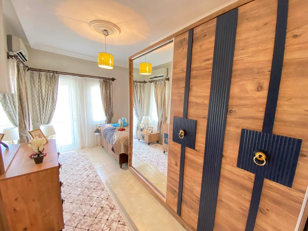 Апарт – вилла 2+1 с новой мебелью и видом на море, 125 м2 фото 18