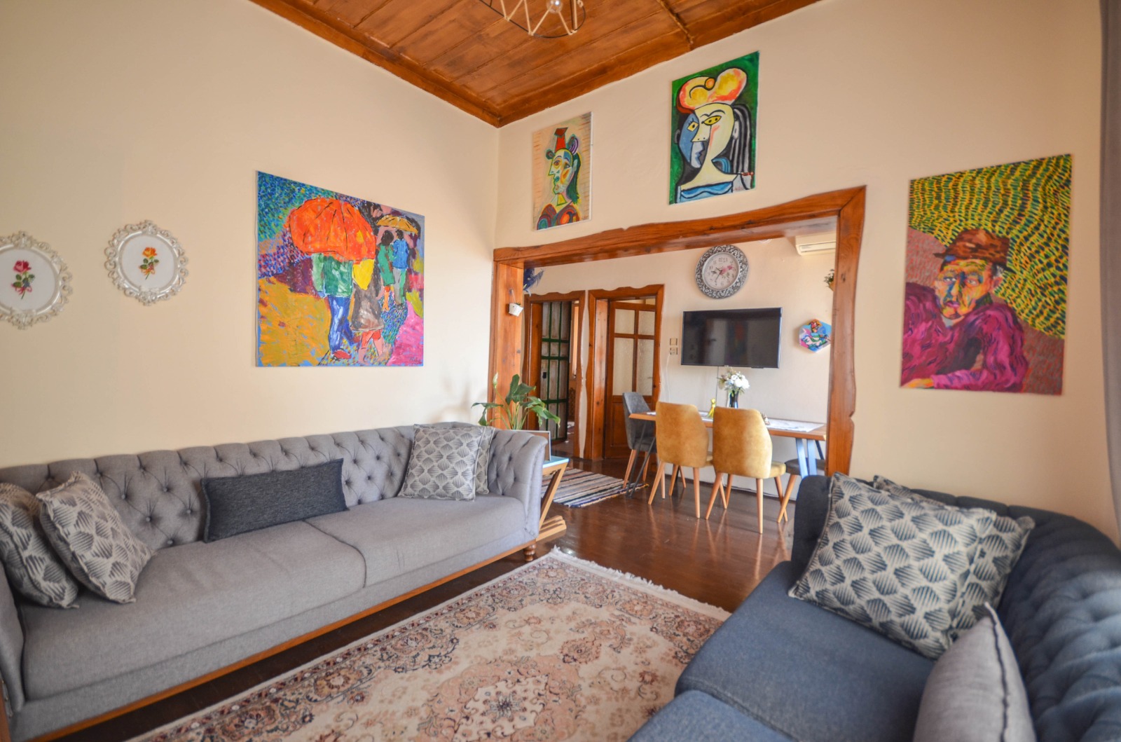 Апартаменты 2+1 в историческом центре города с видом на достопримечательности и море, 105 м2 фото 7