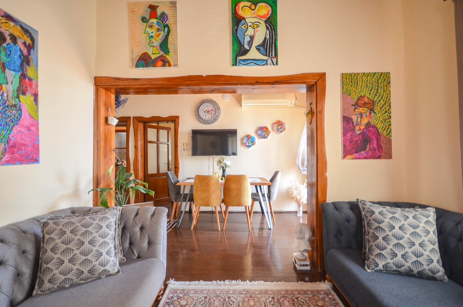 Апартаменты 2+1 в историческом центре города с видом на достопримечательности и море, 105 м2 фото 13