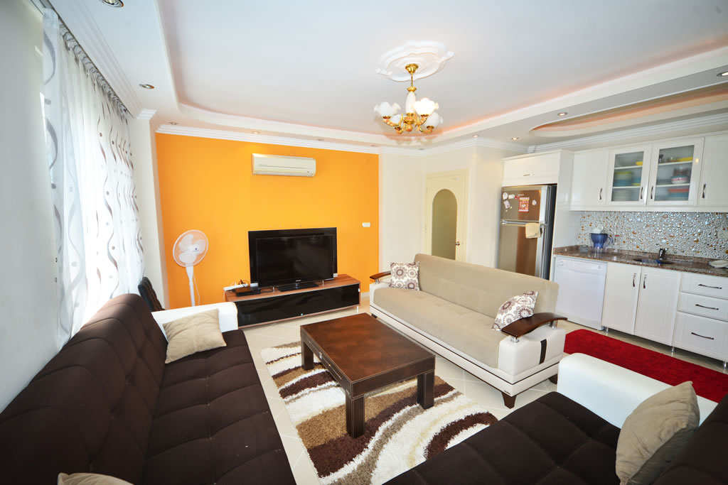 Апартаменты с на горы в Махмутларе. Планировка 2+1, площадь 125 кв.м. фото 10