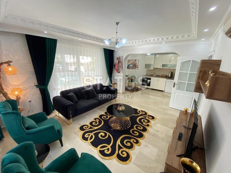 Трехкомнатная квартира с мебелью в 150метрах от моря в Махмутларе, 125м2 фото 1