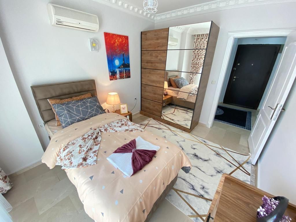 Трехкомнатная квартира с мебелью в 150метрах от моря в Махмутларе, 125м2 фото 8