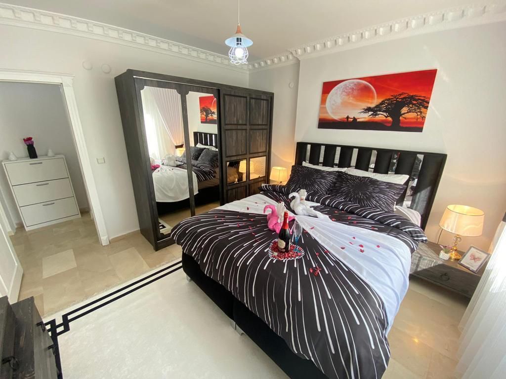 Трехкомнатная квартира с мебелью в 150метрах от моря в Махмутларе, 125м2 фото 9