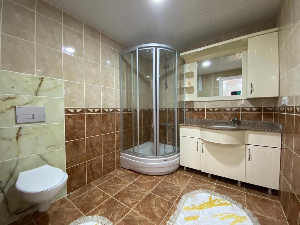 Трехкомнатная квартира с мебелью в 150метрах от моря в Махмутларе, 125м2 фото 11