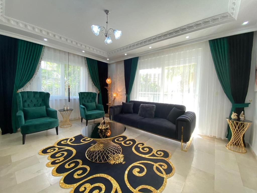 Трехкомнатная квартира с мебелью в 150метрах от моря в Махмутларе, 125м2 фото 20