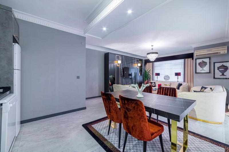 Three-room apartment with luxurious furniture and new renovation at the beginning of the Mahmutlar district, 115m2 фото 3