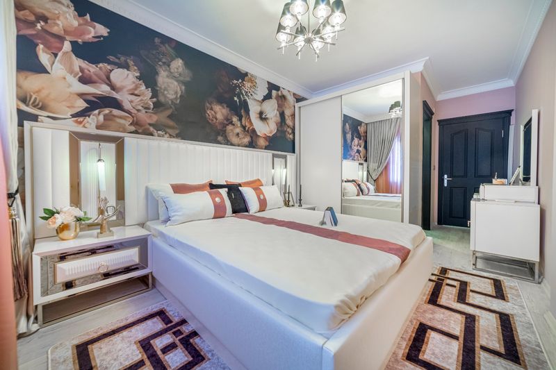 Three-room apartment with luxurious furniture and new renovation at the beginning of the Mahmutlar district, 115m2 фото 8